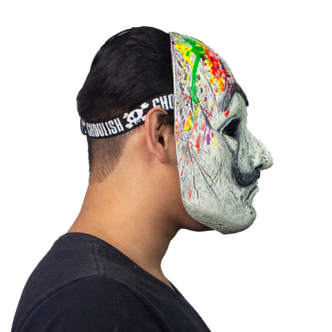 Neon Artist Latex Mask- Blacklight Reactive