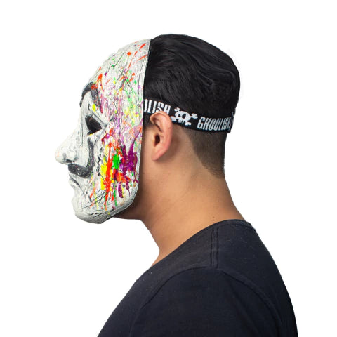 Neon Artist Latex Mask- Blacklight Reactive