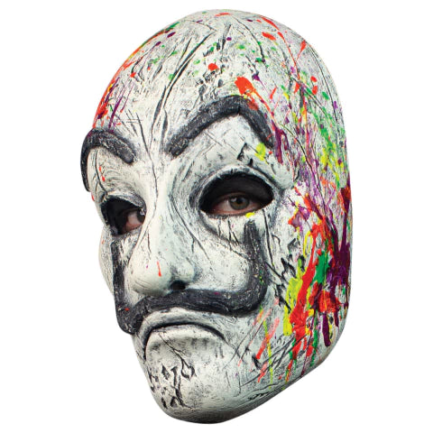 Neon Artist Latex Mask- Blacklight Reactive