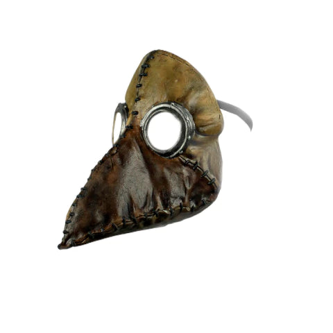Plague Doctor Brown Latex Mask