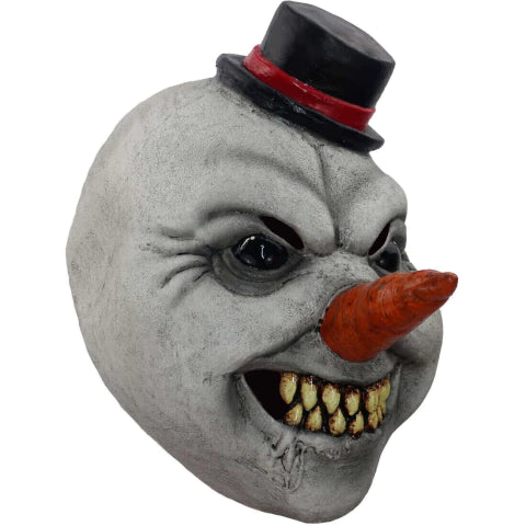 Evil Snowman Latex Mask