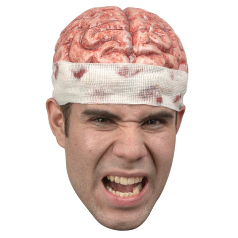 Brain Cap Latex Wig
