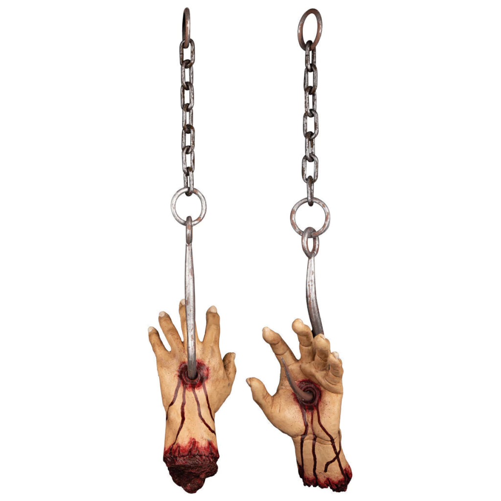 Severed Hanged Hands Latex Props