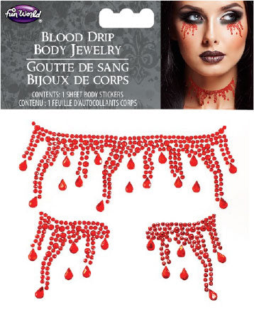 Bloody Drip Body Jewelry
