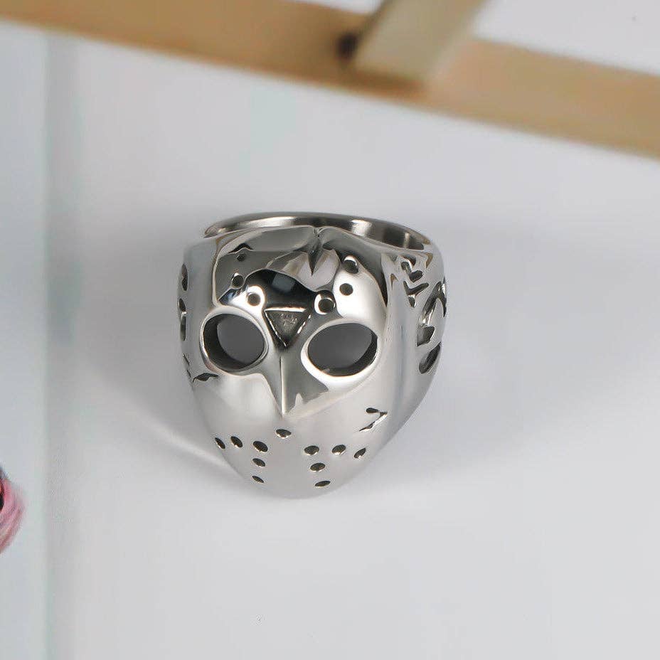 Skull Titanium Steel Ring