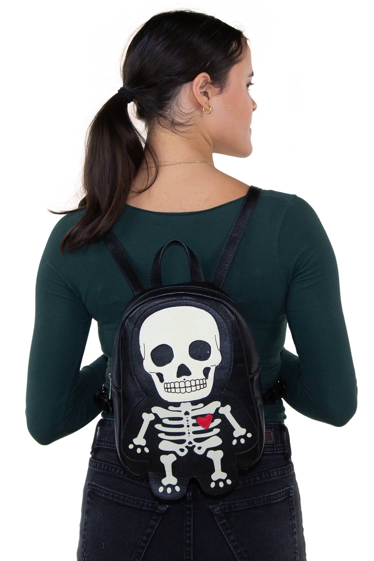 Glow in the Dark Skeleton Backpack