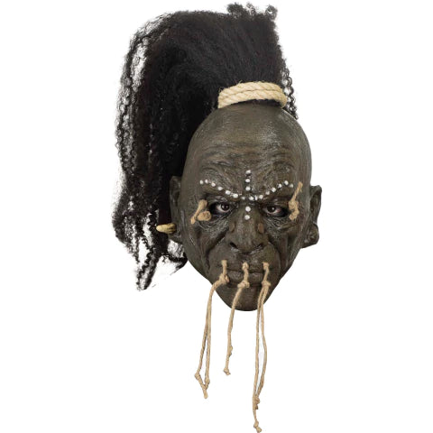 Shuar Chieftain Latex Mask