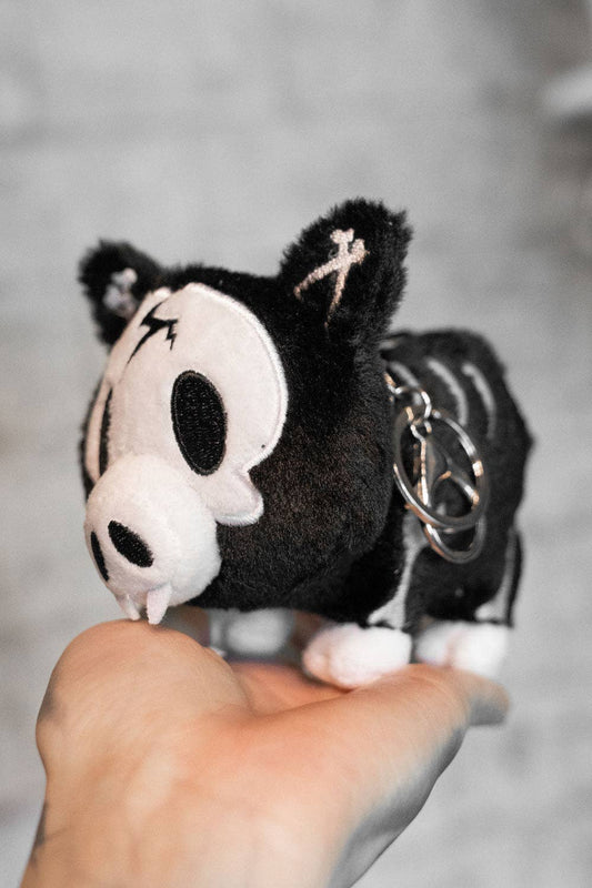 Skelepig Plush Keychain