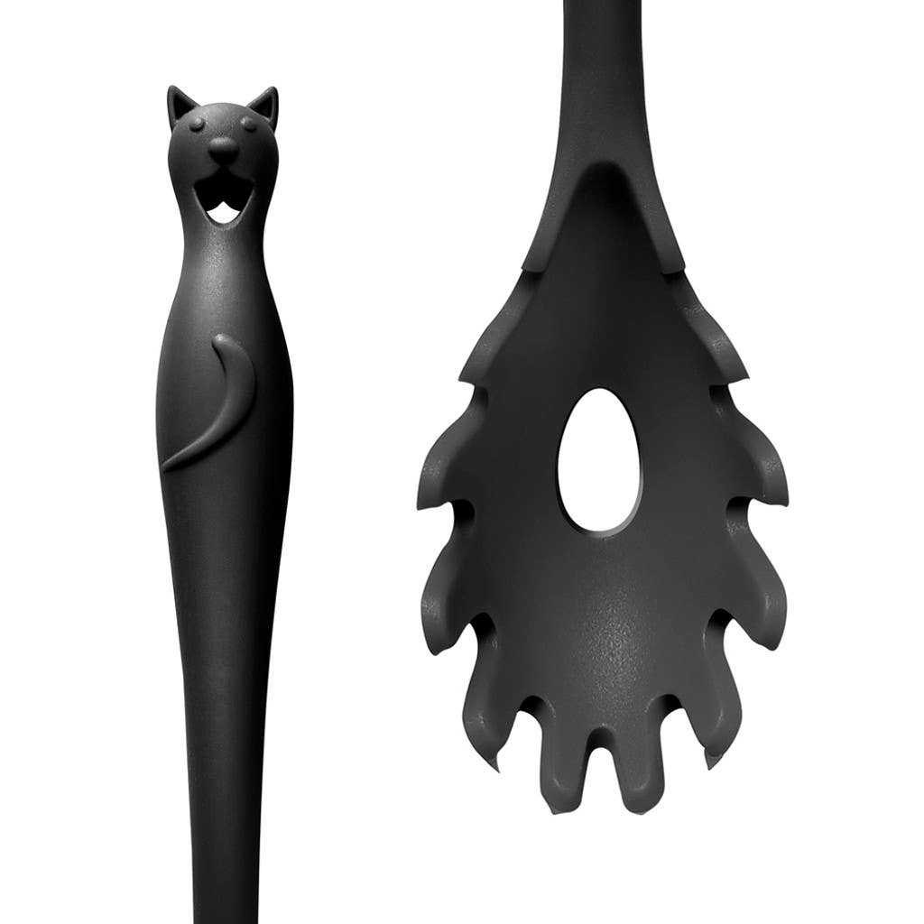 Alchemy Gothic Cat's Kitchen Pasta Spoon