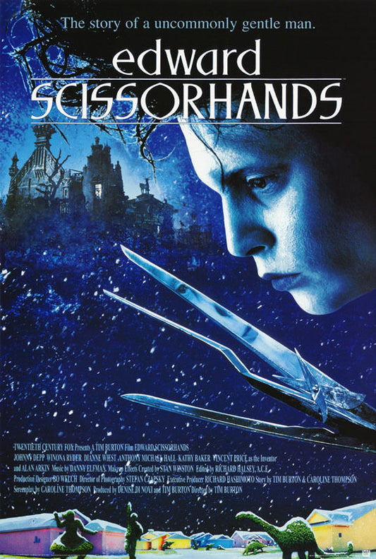 Edward Scissor Hands Movie Poster