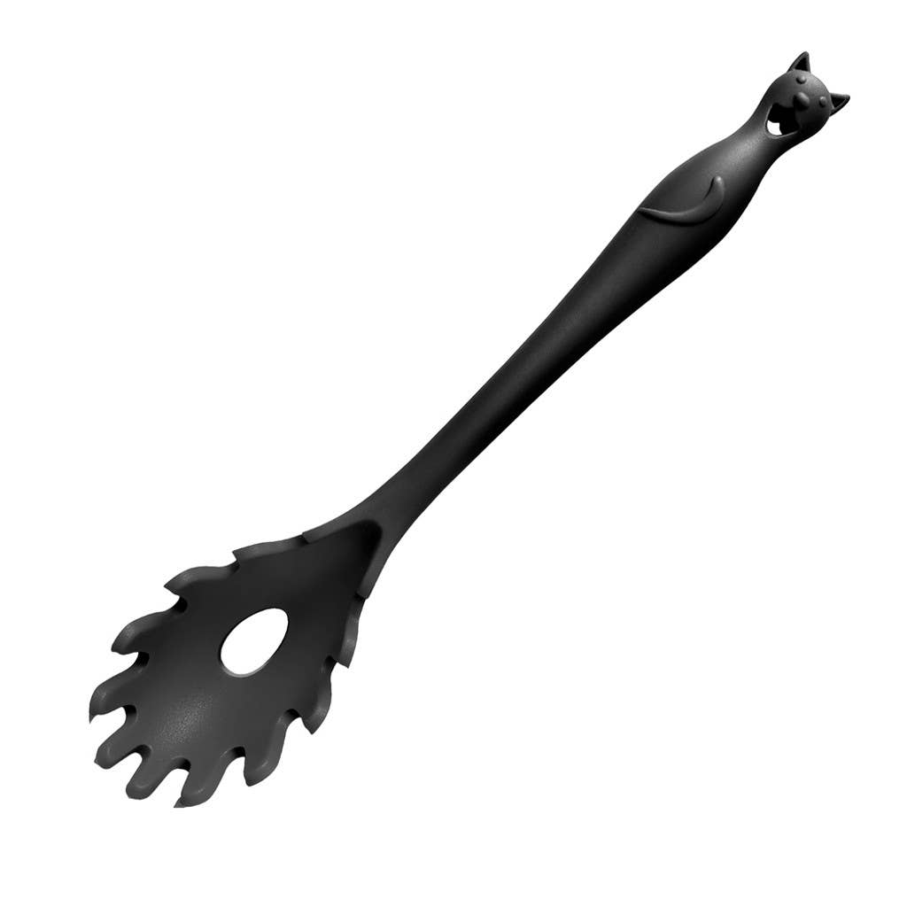 Alchemy Gothic Cat's Kitchen Pasta Spoon