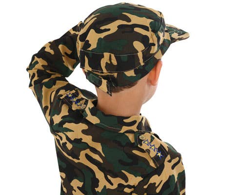 Halloween Deluxe Army Dress Up Costume Set