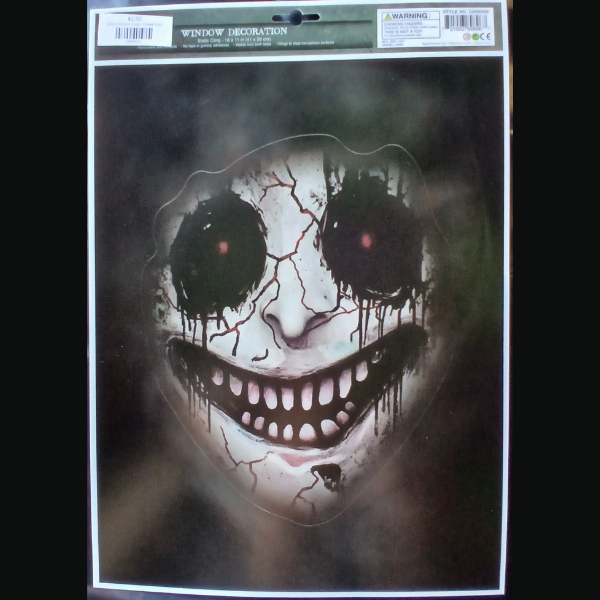 Horror Window Clings