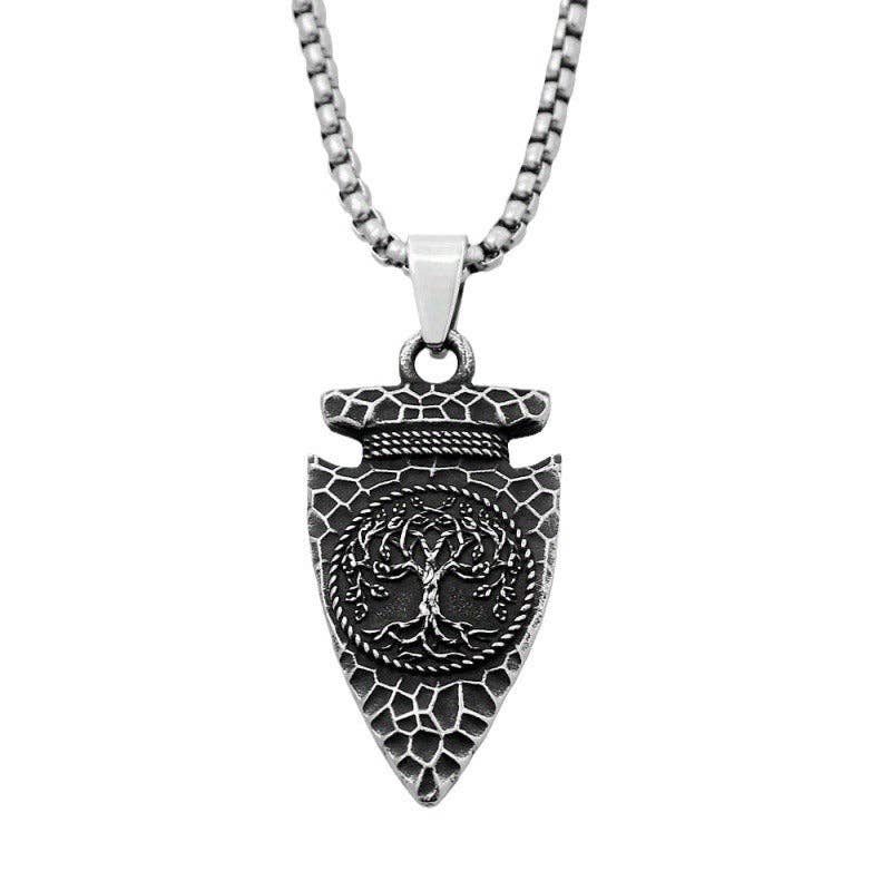 Viking Tree of Life Pendant Necklace