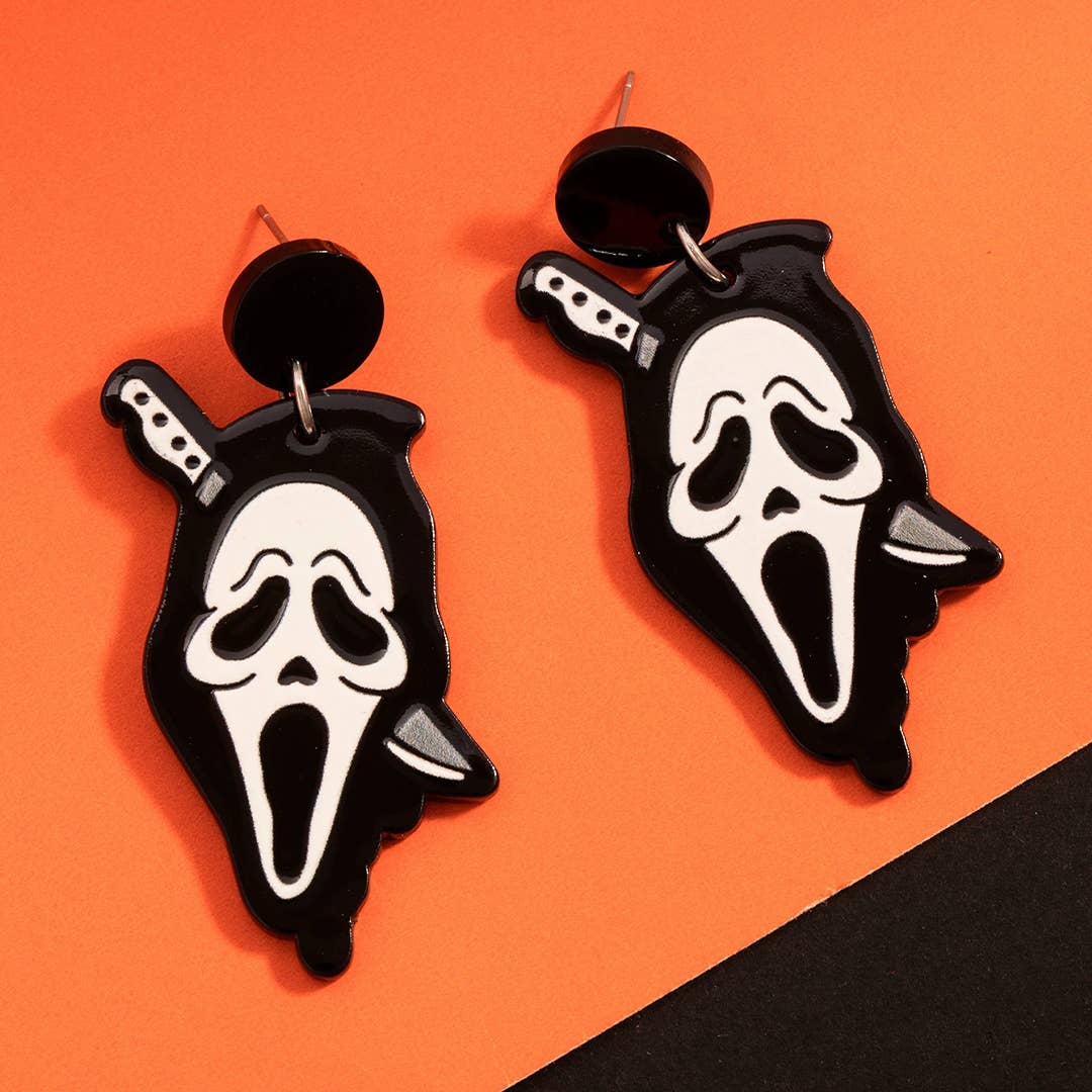 GhostFace Slasher Earrings
