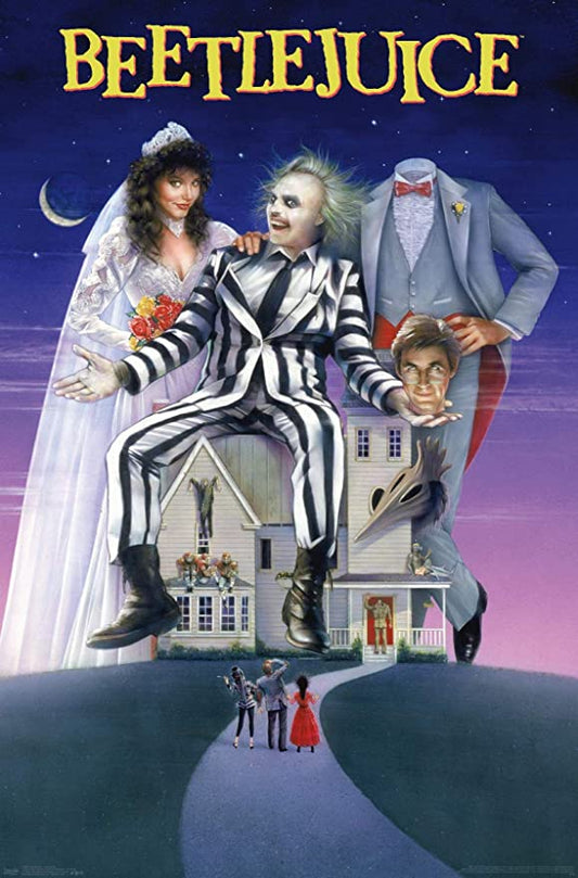 Beetlejuice Movie Poster One Sheet