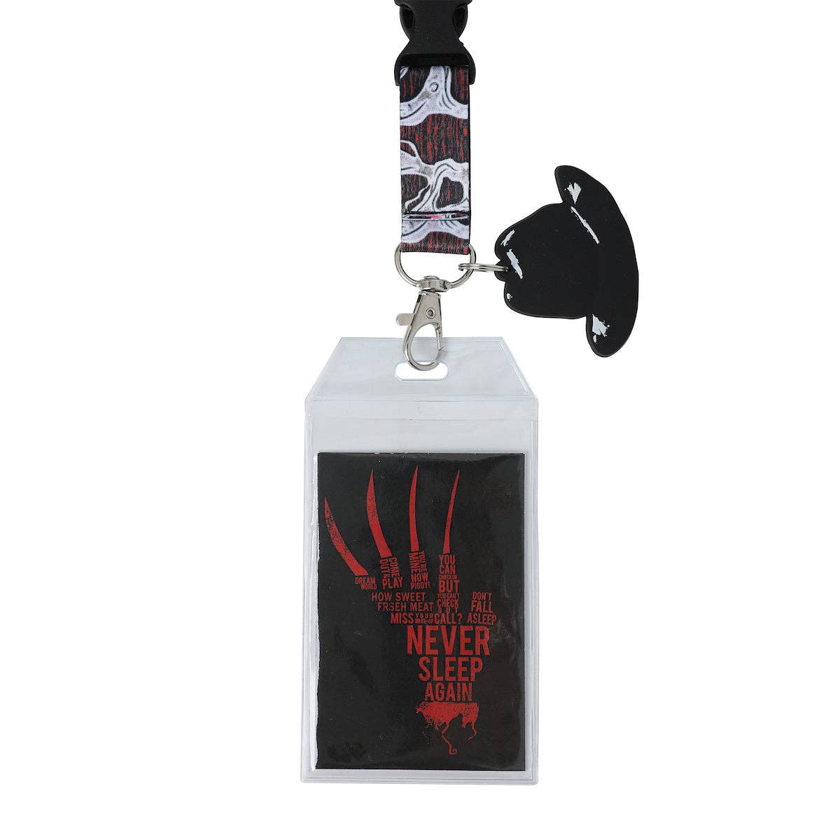 Nightmare On Elm Street Freddy Kruger Lanyard