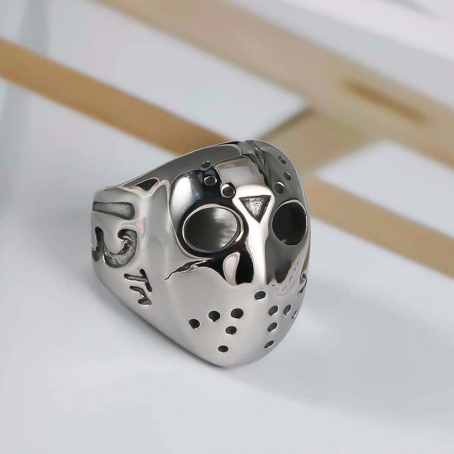 Skull Titanium Steel Ring