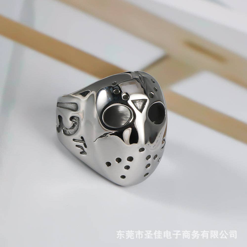 Skull Titanium Steel Ring