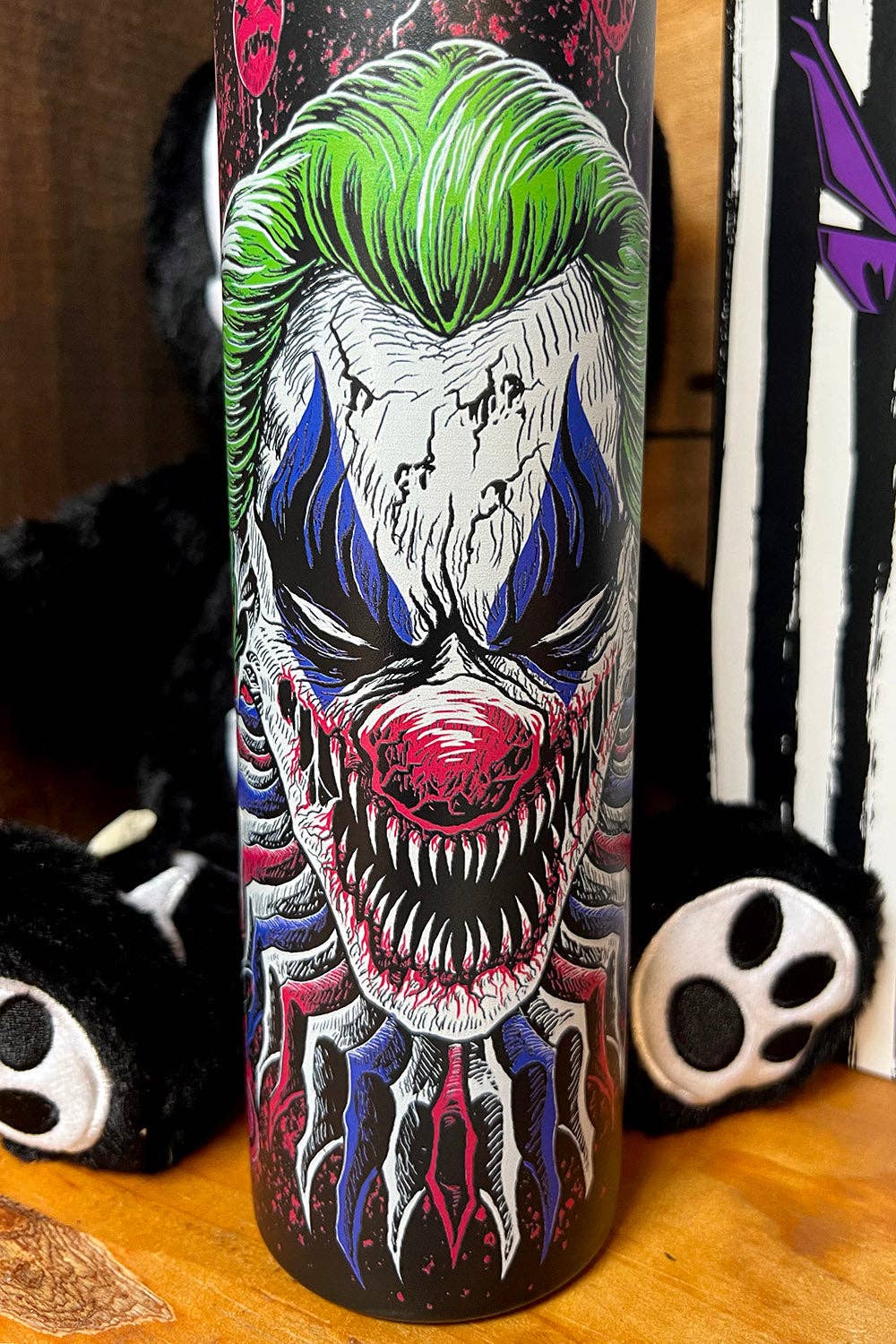 Killer Clowncore 24 Oz Water Bottle