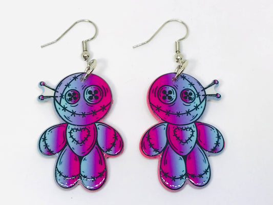 Voodoo Doll Earrings