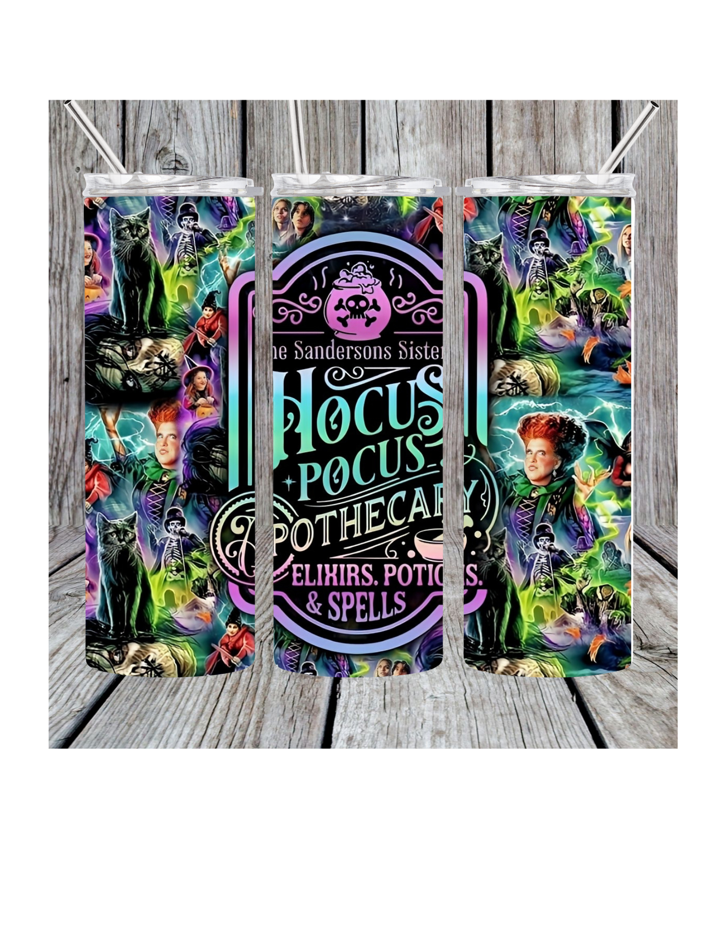 Hocus pocus apothecary tumbler