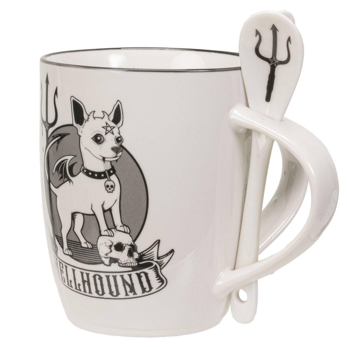 Hellhound Mug & Spoon Set for Coffee/Tea