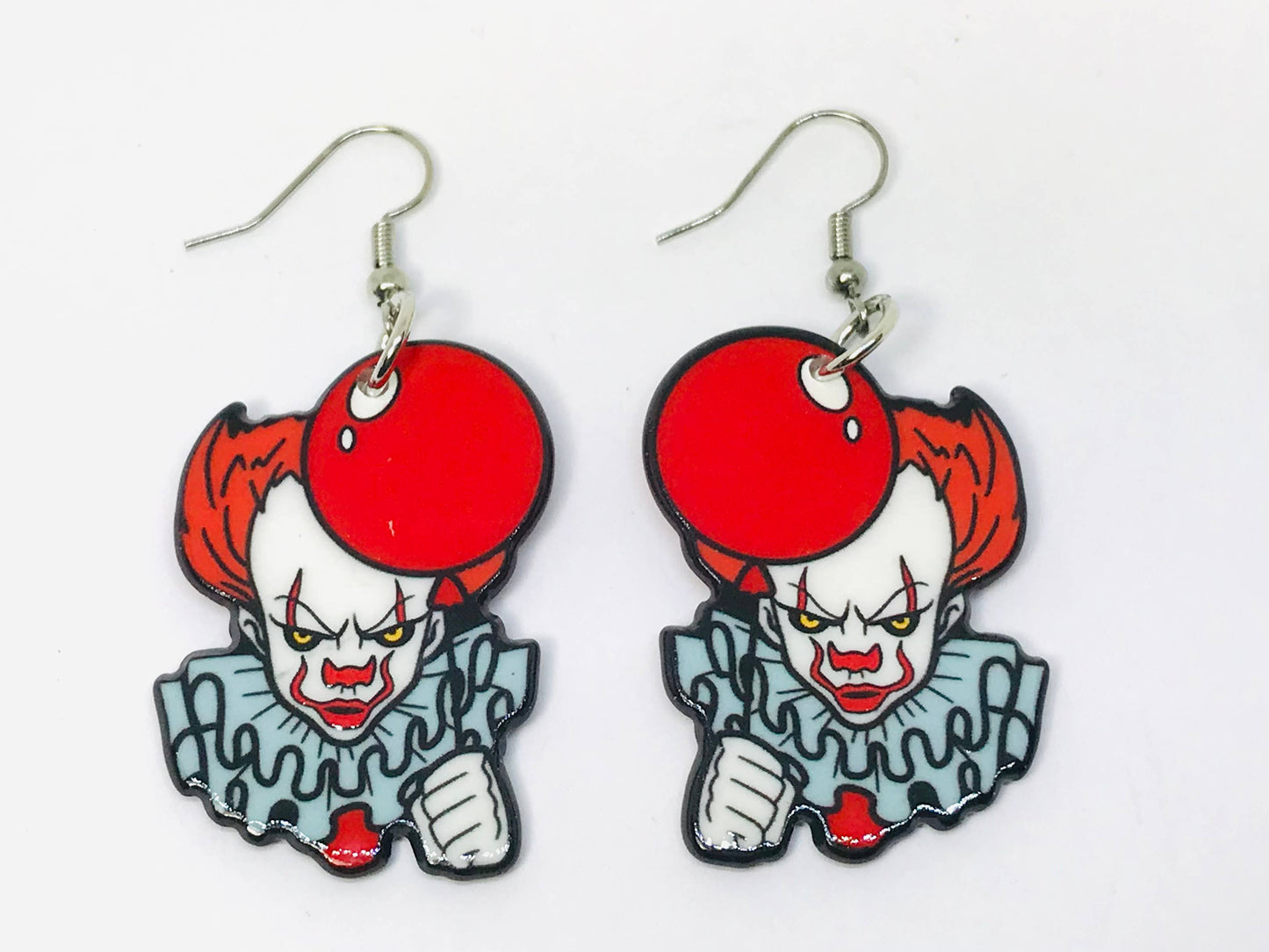 Creepy Clown Earrings