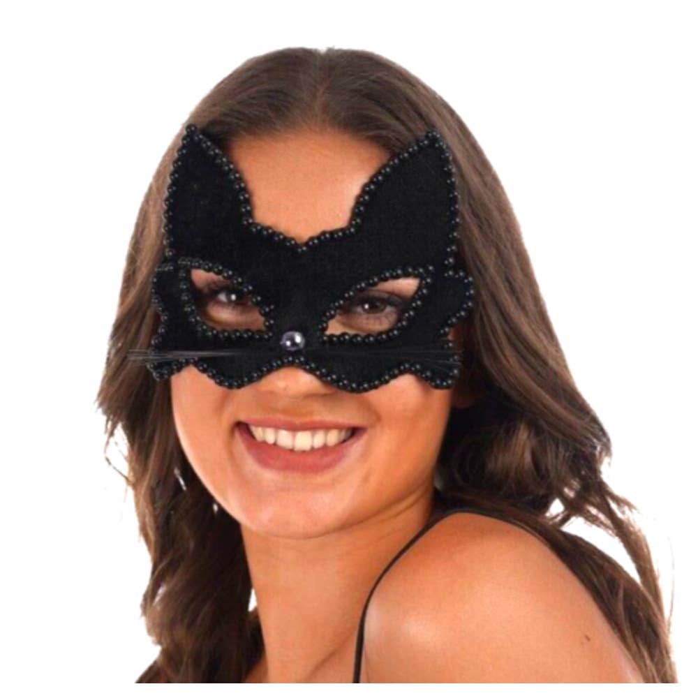 Cat Eye Mask Halloween Fancy Dress Costume Party Cute