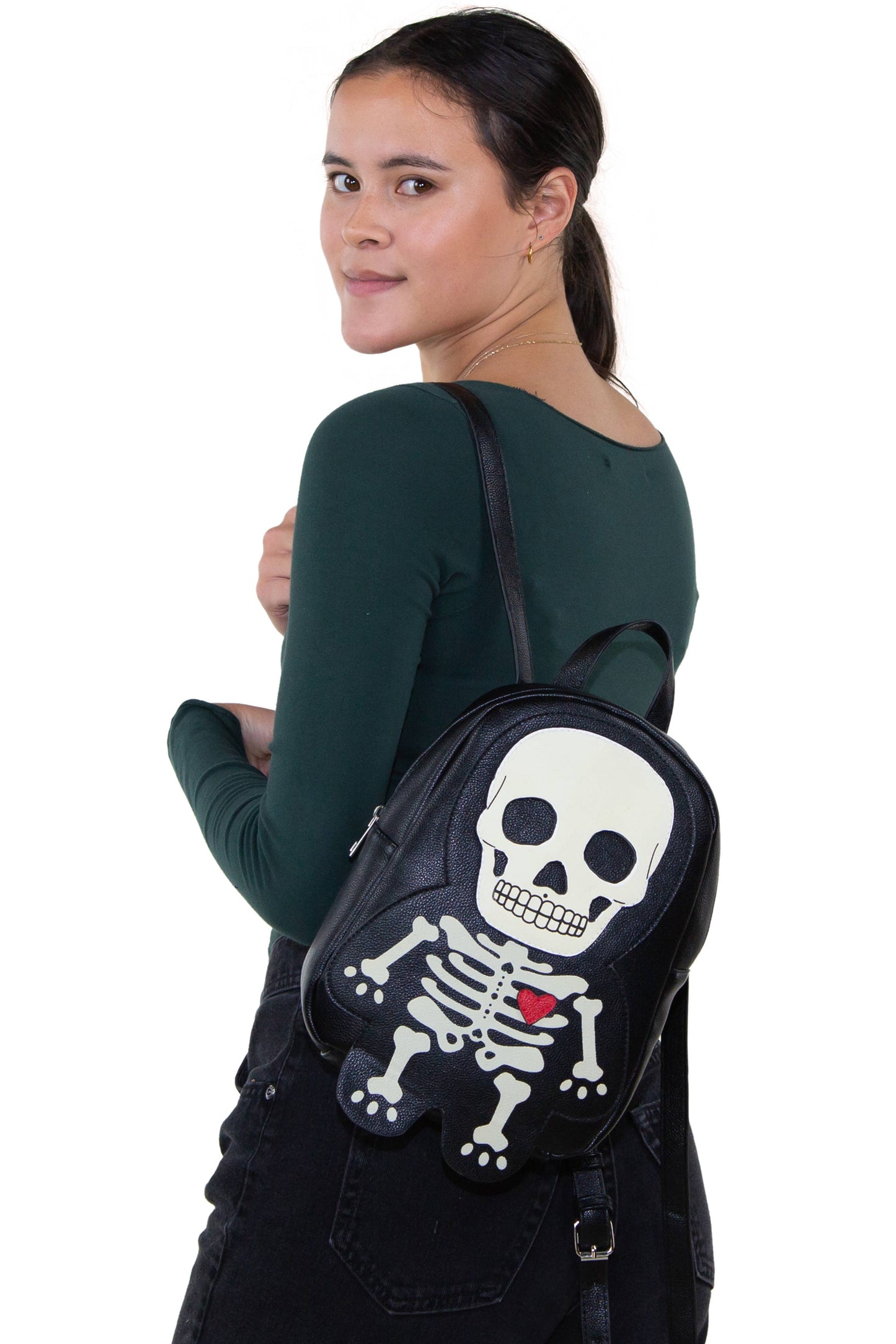 Glow in the Dark Skeleton Backpack