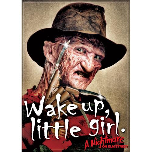 NOES Freddy Wake Up Little Girl Magnet