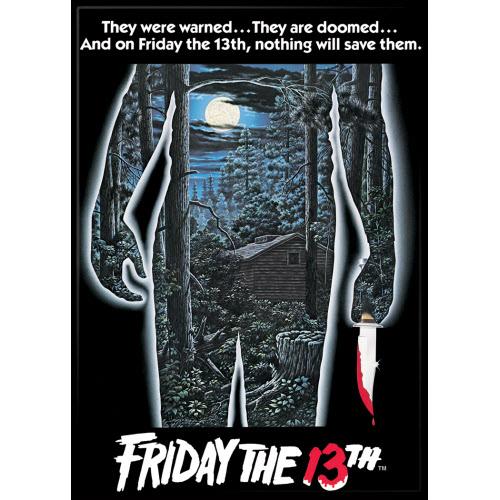 Friday the 13th Movie Poster Magnet