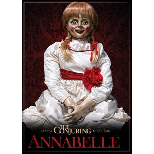 Annabelle on Red Alt Poster Magnet