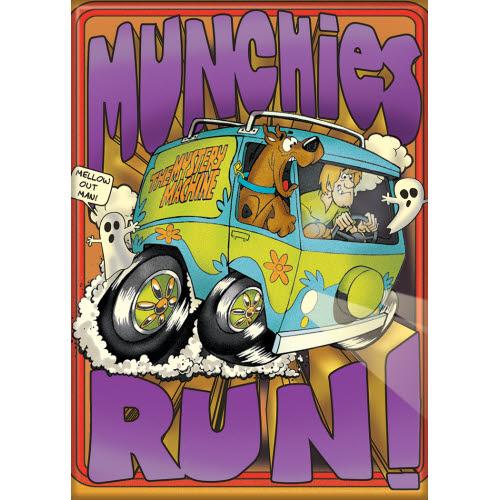 Scooby Doo Munchies Run Magnet