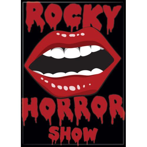 Rocky Horror Logo and Lips Magnet