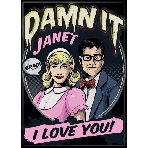 Rocky Horror Damn It Janet Magnet