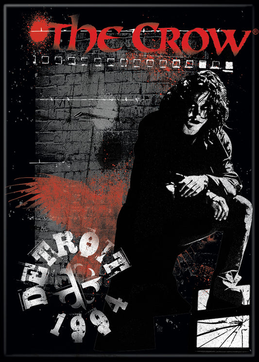 The Crow Detroit 1994 Magnet