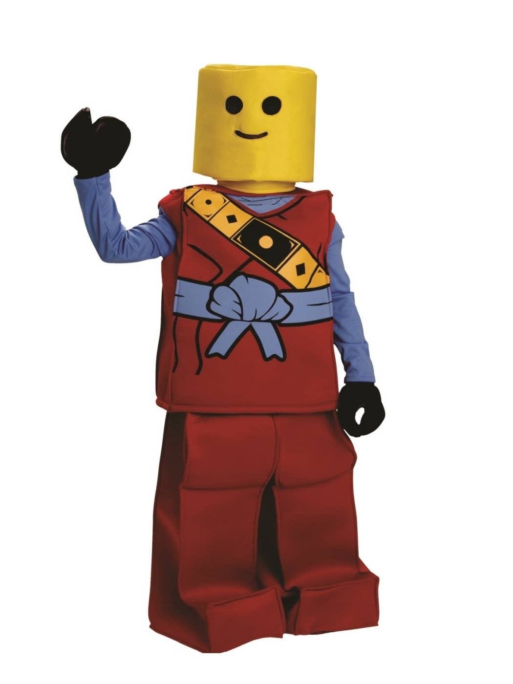 Halloween Red Toy Block Ninja Costume