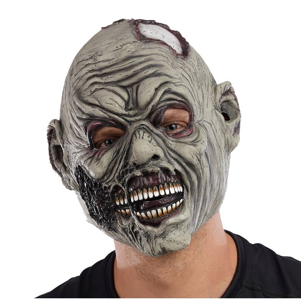 Zombie Latex Halloween Mask Walker Fancy Dress Costume