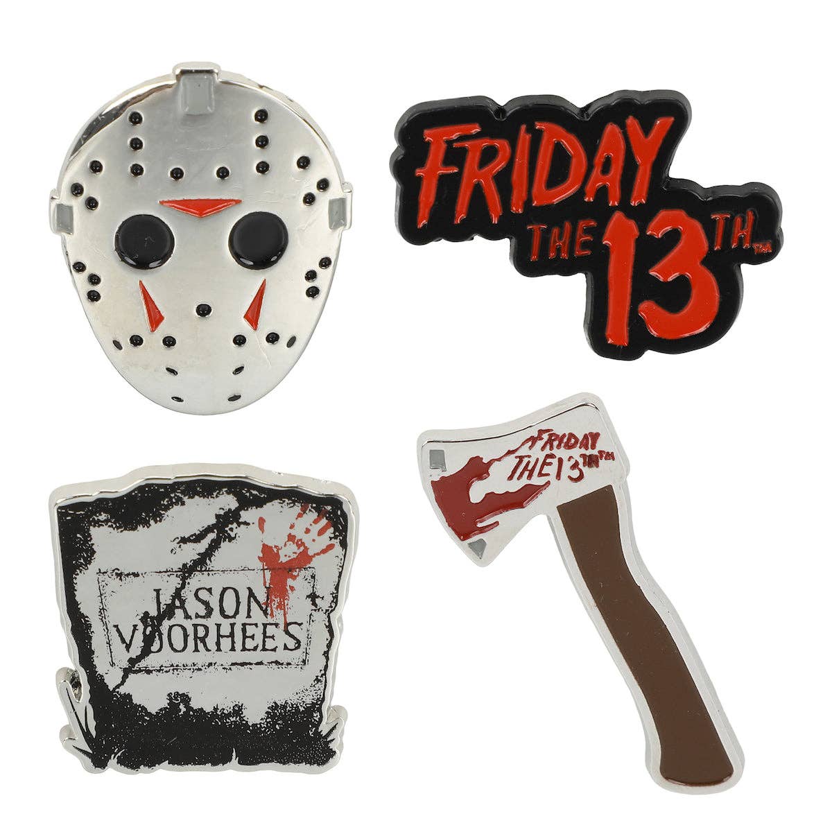 Friday the 13th Jason Voorhees Lapel Pins