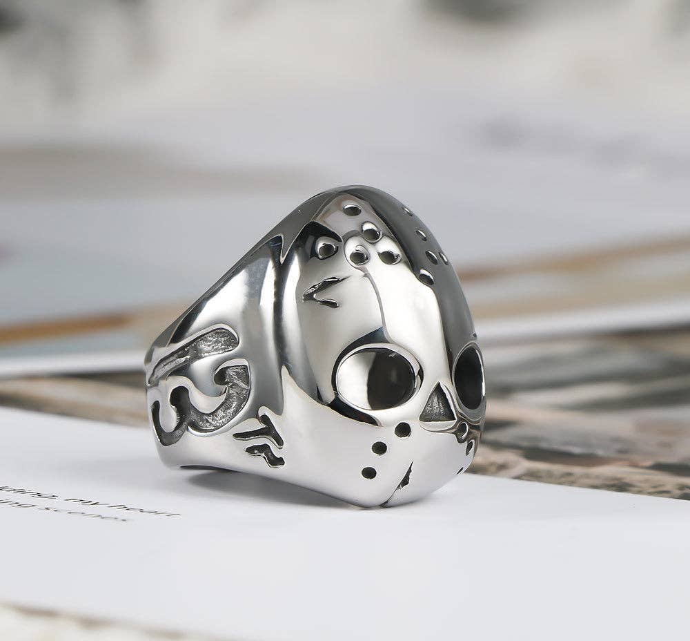 Skull Titanium Steel Ring