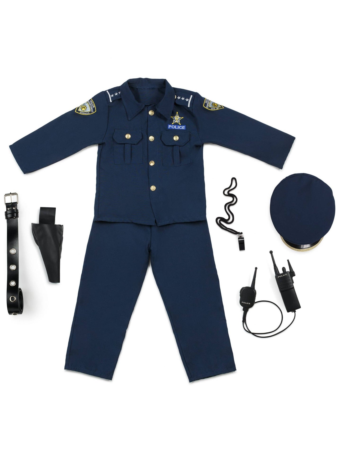 Halloween Award Winning Deluxe Police Costume Set - Kids