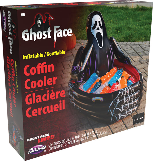 Ghost Face Inflatable Coffin Cooler