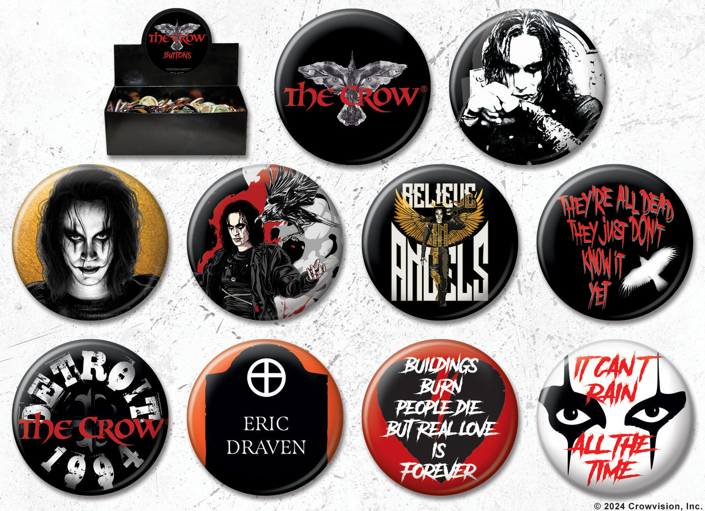 The Crow Button Assortment- Mystery Pick