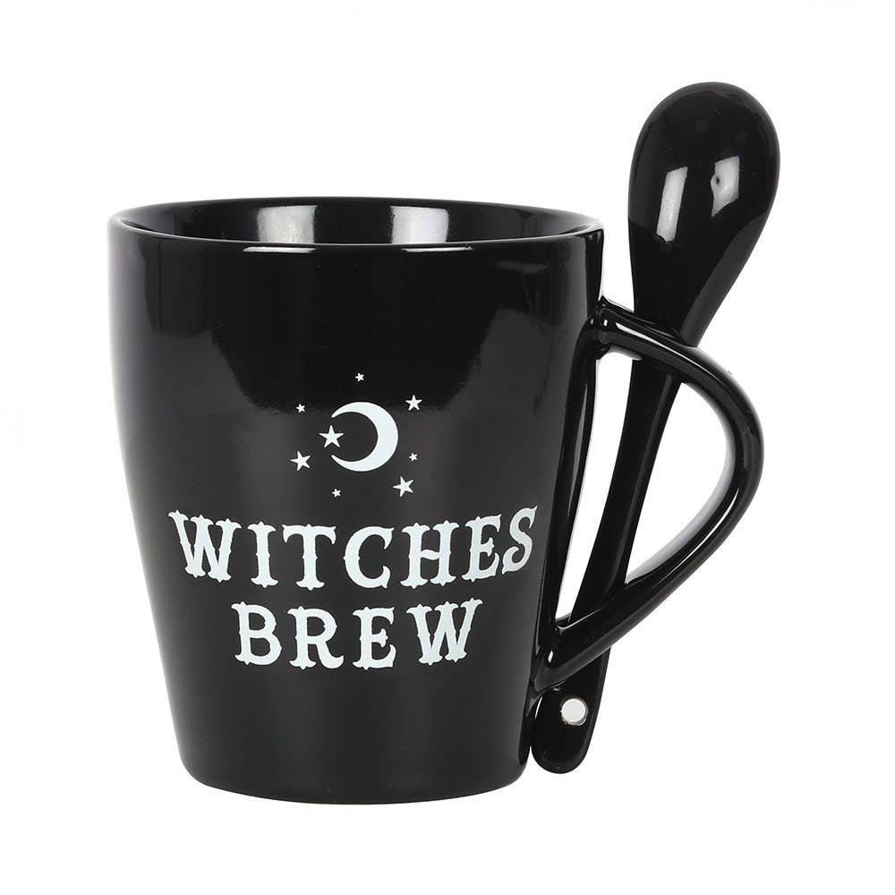 Witches Brew Mug and Spoon Set