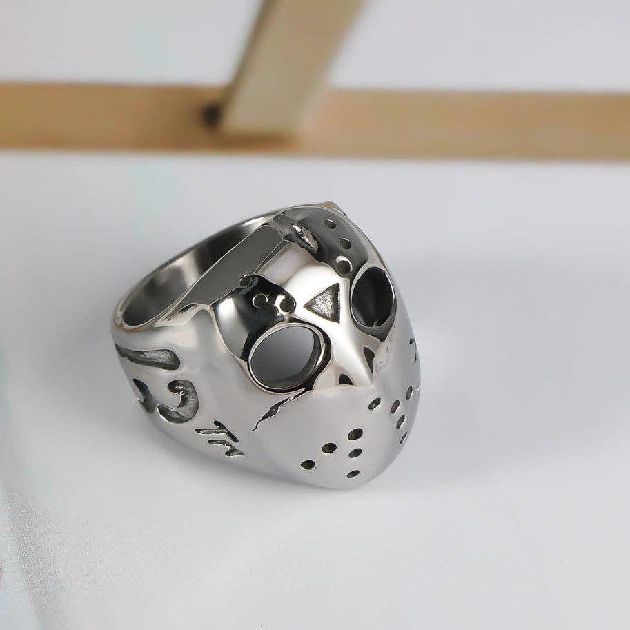 Skull Titanium Steel Ring