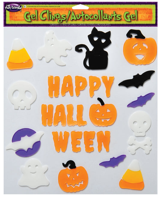 Halloween Window Gel Clings