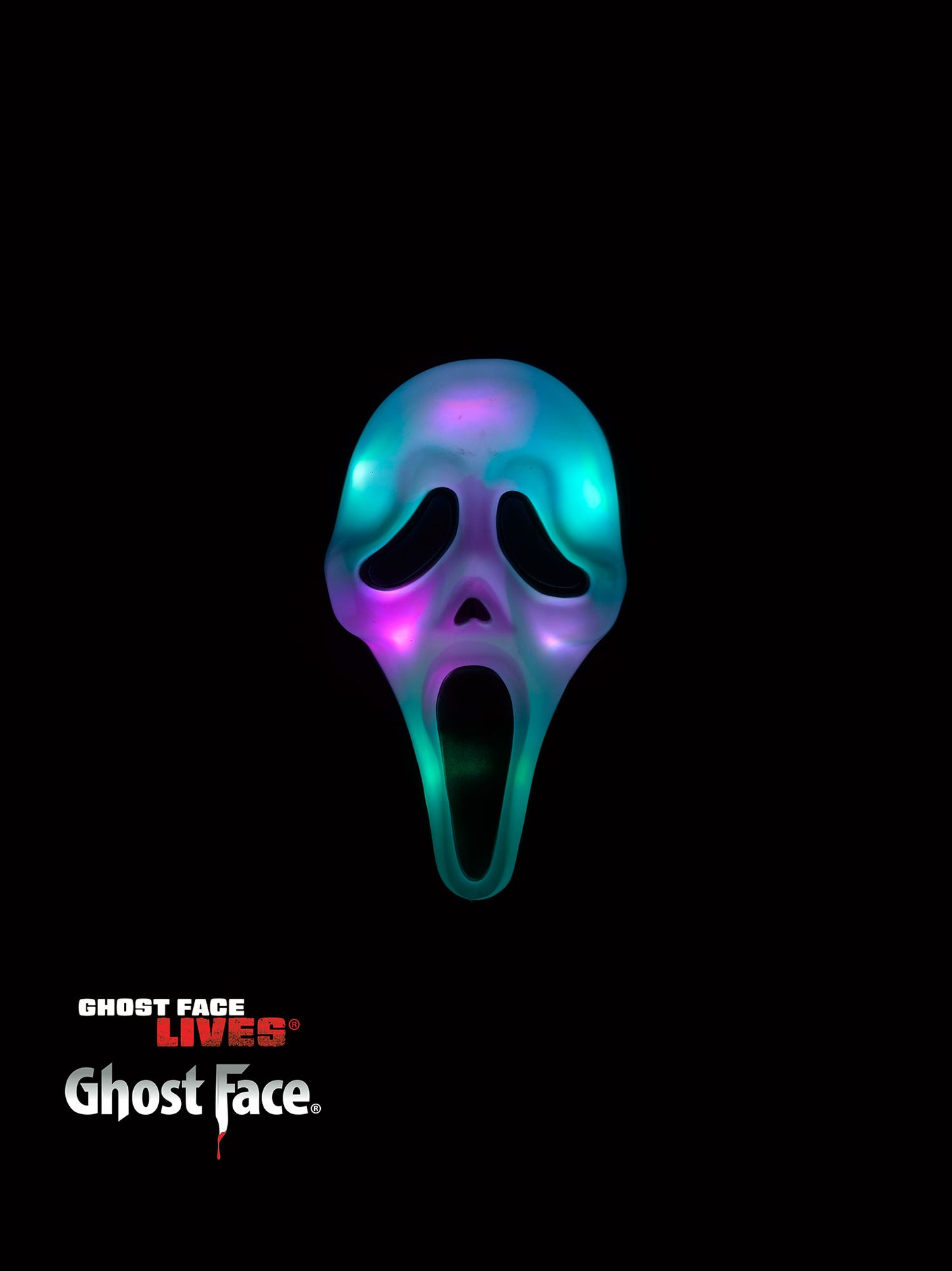 Ghost Face Color Change Mask