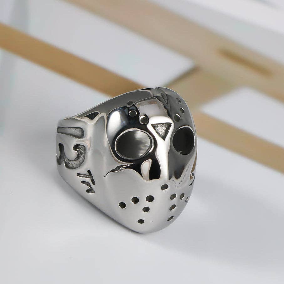 Skull Titanium Steel Ring