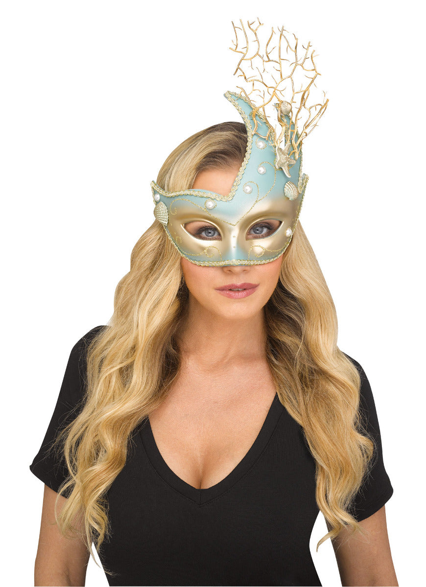 Flowery Masquerade Mask